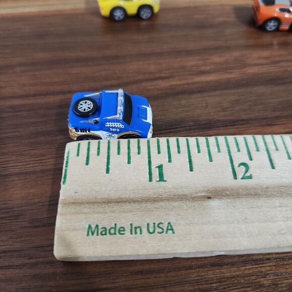 Nano Speed Mini Pull Back Cars Lot Of 6 Racing Toys 1 Inch - Picture 5 of 5